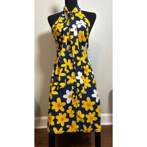 Modcloth Size 0 Daisy's Sonnet Navy Dress BNWT
